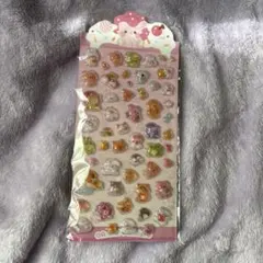 動物キャラクター立体シールセット