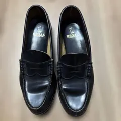 d6132 REGAL リーガル ペニーローファー ブラックのサムネイル