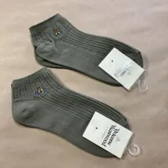 新品　ヴィヴィアンウエストウッド　靴下2足セット　ソックス　グリーンカーキ