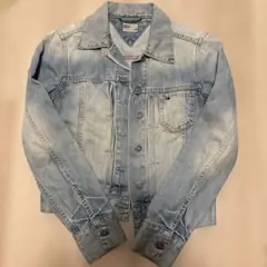 TOMMY HILFIGER ライトブルーデニムジャケット Sサイズ