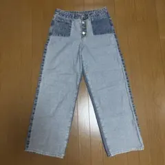 DAZY デニムパンツ ワイドシルエット XLのサムネイル