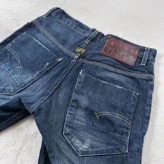 G-STAR RAW GS01 デニム ハーフパンツ W28 ボタンフライのサムネイル