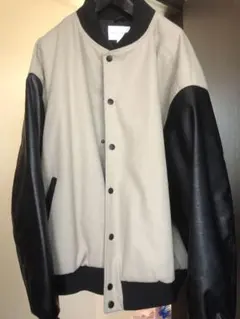 THE SHOP TK スタジャン L ベージュ・ブラック