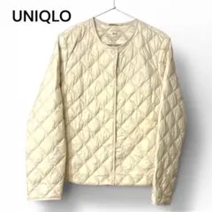 【美品】ユニクロ ウォームパデッドキルティングジャケット L（パフテック相当）