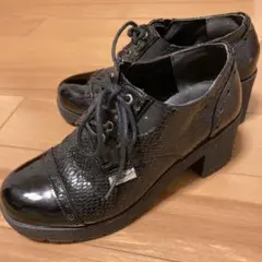 ★YOSUKE厚底レースアップシューズ　M