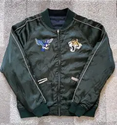 HOUSTONヒューストン 別珍スカジャン スーベニアジャケット タイガー
