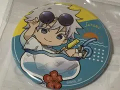 呪術廻戦　まるくじ　ちゃぽんっ！⭐︎五条悟缶バッジ１点