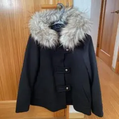 ファー ダッフルコート