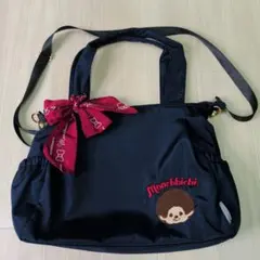 希少　 美品 モンチッチ ショルダーバック ネイビーのサムネイル