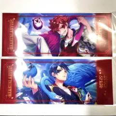 ツイステ　箔押しビッグクリアカード　クリアカード　エース　デュース　セット