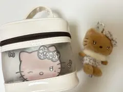 wakemake ハローキティ 平成ギャル ポーチ ＆ ぬいぐるみ セット