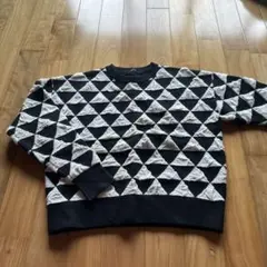 AZUL 三角模様 ニットセーター 長袖