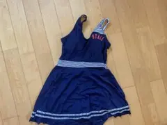 ネイビー ワンピース水着 女の子用