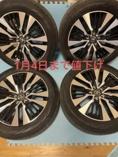 りくぉ ３０後期アルファードＳＣ純正ホイールタイヤ4本セット 30アルファード後期 純正ホイール4本セット