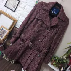 BURBERRY BLUE LABEL ダブルブレストコート 38