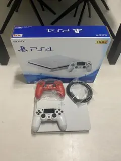 PS4 CUH-2200A ホワイト 動作確認済 プレステ4 Y2683 - メルカリ