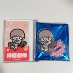 銀魂 アンドギャラリー コラボカフェ 秋色茶房 アクスタ クリアカード 沖田