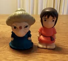 週末SALE★ジブリ　指人形　千と千尋の神隠し　千と湯婆婆セット