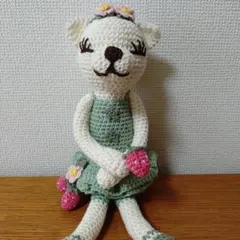 ネコのあみぐるみ