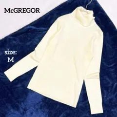 マックレガー 長袖 タートルネック ニット セーター M ウール100% 定番
