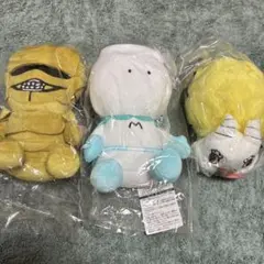 ちいかわ ぽてたまぬいぐるみ 3体セット えらい鎧さん むちゃうマン でかつよ