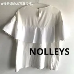 プライスダウン‼️NOLLEYS フリル付きブラウスのサムネイル