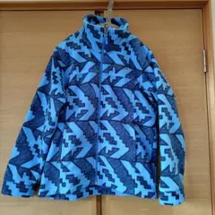 Columbia 幾何学模様 フリースジャケット 130