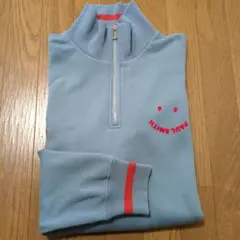 Paul Smith M ライトブルー トレーナー　スウェット　ハーフジップ