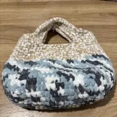 かぎ編みミニバッグ【ハンドメイド作品】