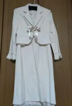 卒業式　入学式　セレモニースーツ　レディース　桜ラメ　13号　13AR