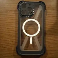 Casetify iPhone15Pro Max用透明バンパーフレーム