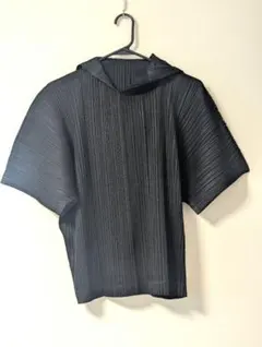 pleats please FOLD トップス 黒 - メルカリ