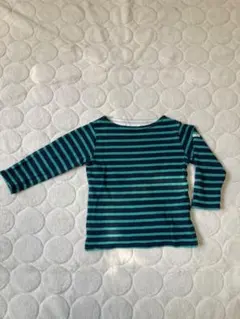 BEAMS mini ボーダーカットソー