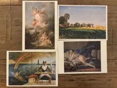 アートポストカード 4枚セット