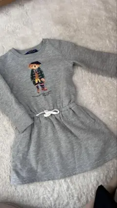 Polo Ralph Lauren グレー ワンピース 3T