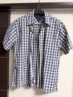 【古着】TOMMY HILFIGER チェック柄 半袖シャツ Lサイズ