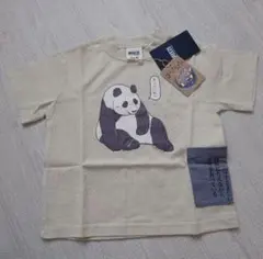 BREEZE ざんねんないきもの事典 パンダ Tシャツ 80のサムネイル