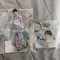 櫻井優衣　すきくじ　浴衣　アクスタ、アクキーセット　FRUITS ZIPPER