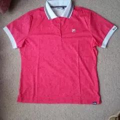 FILA GOLF ピンクシャツ 3L