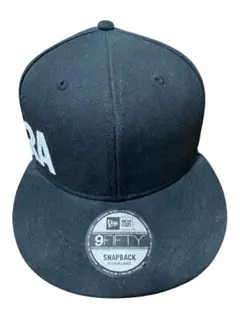 NEW ERA 9FIFTY ブラック スナップバックキャップ