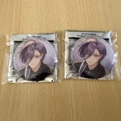 榊ネス 【にじネイル Shiny】ランダムグリッター 缶バッジ 2個セット