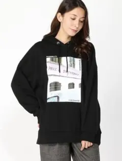 JEANASIS BIGフォトフーディ パーカー スウェット