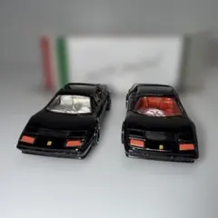 日本製トミカNO.F39フェラーリ512BB吉田秀樹展特注、白シート.赤シート