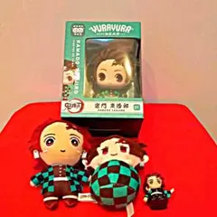 鬼滅の刃　竈門炭治郎　ゆらゆらヘッド　他3点セット