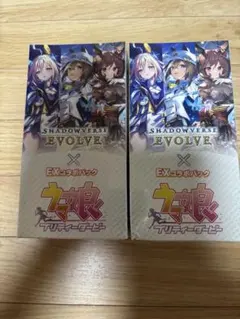 購入の際必ずコメント下さい シャドウバース エボルヴ ウマ娘 3BOX