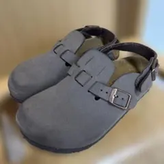 BIRKENSTOCK サボ クロッグサンダル ブラウン 38 - メルカリ