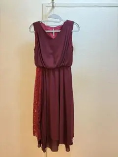 Ketty ワインレッド パーティードレス