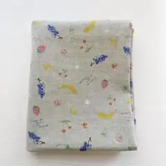フルーツ チェック リバーシブル カットクロス