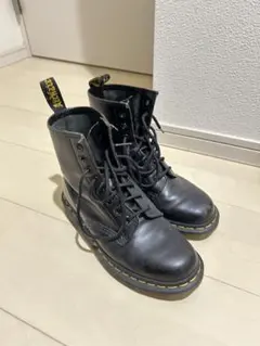 未使用級ドクターマーチン バウンシングソール８ホールレースアップブーツ黒US6 未使用級ドクターマーチン バウンシングソール8ホールレースアップ