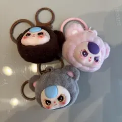 babythree(ベイビースリー) キーホルダー3個